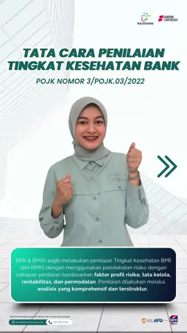 Bank Kerta Raharja Dinyatakan Sehat! Hasil penilaian tingkat kesehatan BPR menunjukkan bahwa Bank Kerta Raharja berada dalam kategori SEHAT, dengan rasio keuangan yang stabil dan pengelolaan yang baik. Kepercayaan nasabah menjadi dasar kami untuk terus menjaga kualitas layanan dan memastikan setiap langkah kami tetap transparan, aman dan terpercaya. #bankkertaraharja #bersamakitabangkit Informasi lebih lanjut hubungi : Telepon : 022-589 3334 Website : www.bankkertaraharja.co.id Kantor Pusat: JL. Raya Soreang No. 26, Pamekaran, Kec. Soreang, Kab. Bandung Jawa Barat (40912) #BPR #Deposito #tabungan 