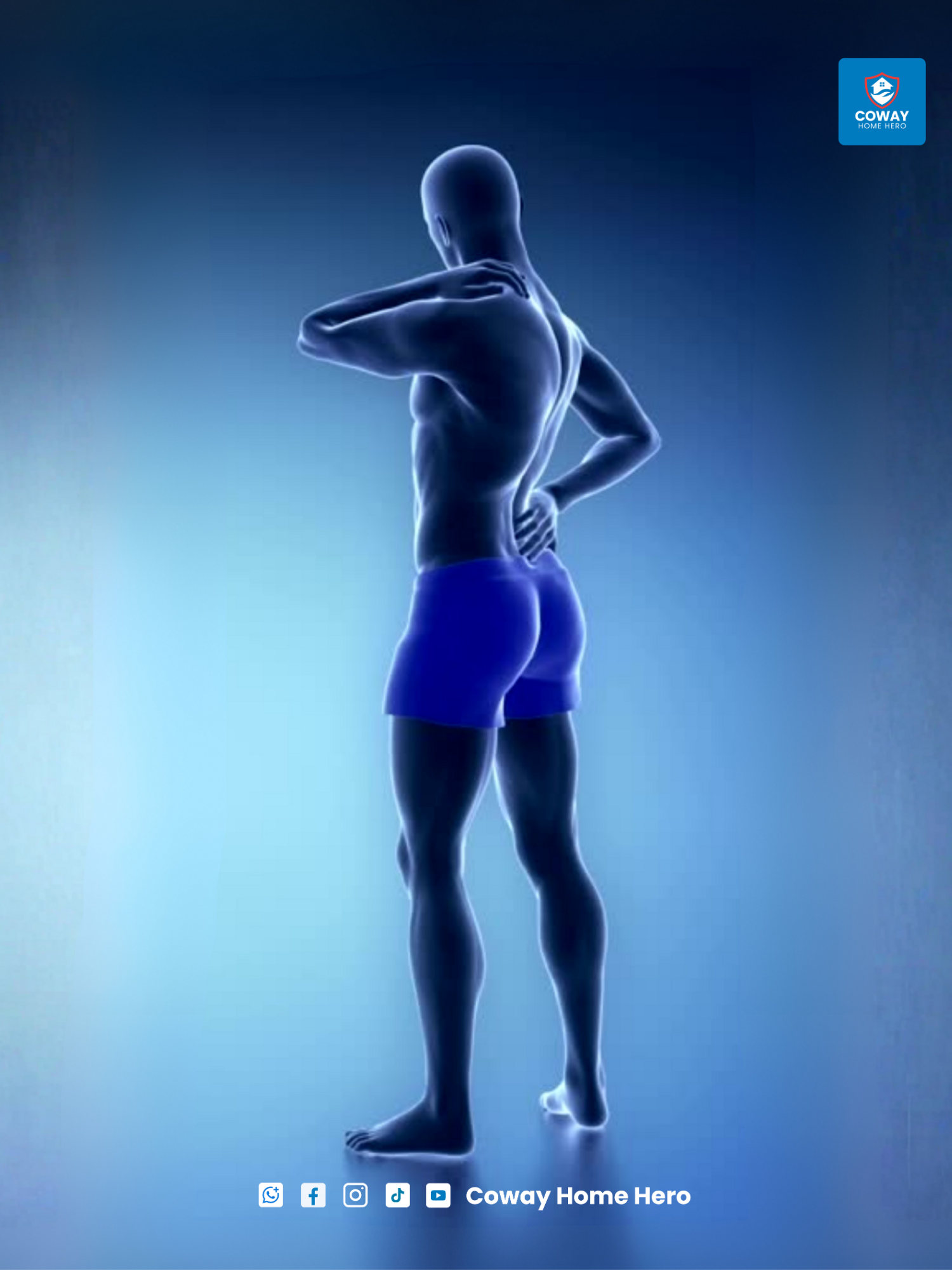 Pinggang Dah Lama Bagi Isyarat… Tapi Kau Buat Tak Tahu 😔 Balik kerja, badan rasa macam kena perah. Lenguh, tegang, lesu. Tapi esok kena ulang lagi. Bagi lah peluang badan tu berehat, sebab Coway Pebble memang dicipta untuk detik macam ni. #cowayhomehero #CowayPebble #Coway #SelfCareMalaysia #KerjaPenat