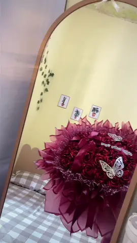 Buket ubur-ubur masyallah cantiknya🥰❤️ #buketpitasatin #buketjumbo #buketcirebon #buketkuningan 