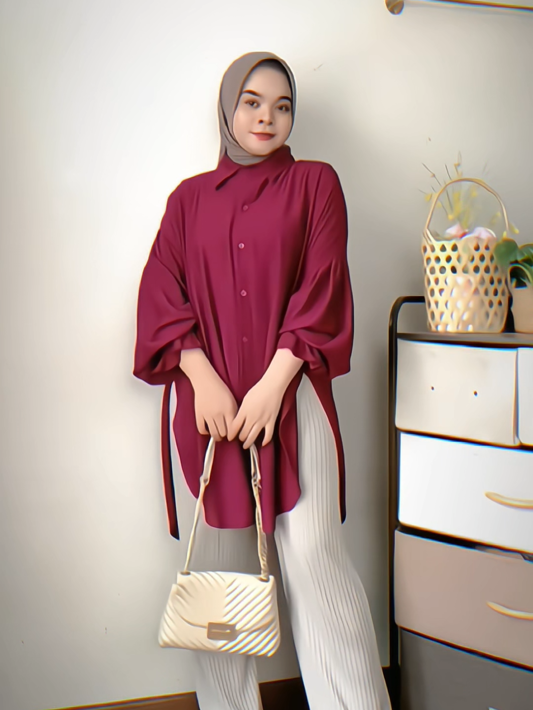 tunik wanita kekinian #tunik #tunikkekinian #atasanwanita #blousecantik 