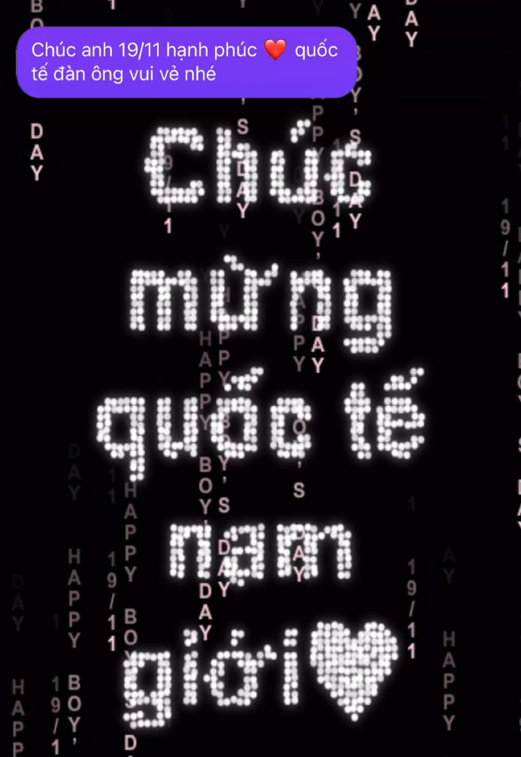 Lời chúc cho chồng 19/11  _____ Cách tạo QR trái tim - Cách tạo QR tình yêu - Cách tạo web quà tặng - qr sinh nhật - tạo quà kỉ niệm qr - quà 19/11 - quà tặng giáng sinh - tạo qr code noel - qr code #tokitokilove #qrtinhyeu #quatangnguoiyeu #quatangkiniem #quatangsinhnhat 
