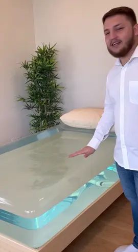 satisfying jelly bed is insane . #satisfying #jellybed #luxuryaestheitic #creativedesign #fyp 