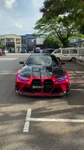 BMW G82 M4 🔥 A.K.A Jamilah 👻 Installation Hood Dry Carbon 🤩 Macam Biasa Lahh Erkkk 🤣 Nak Order Dm Terussss 🙋🏻‍♂️ #bmw #fyp #g82m4 #bmwmalaysia🇲🇾 #bmwfans 