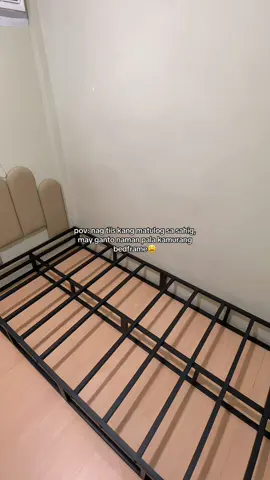1k plus lang ‘tong bedframe na ‘to oh!😩 #bedframe #ironbedframe #singlesizebed #heavyduty #highqualitybedframe 