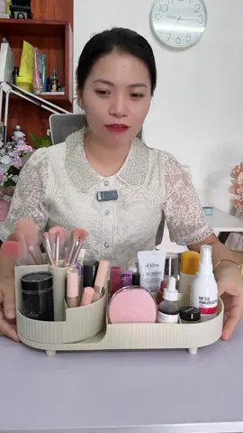 Lệ đựng mỹ phẩm xoay được #giadung #huecocoshop #giadungtienich 