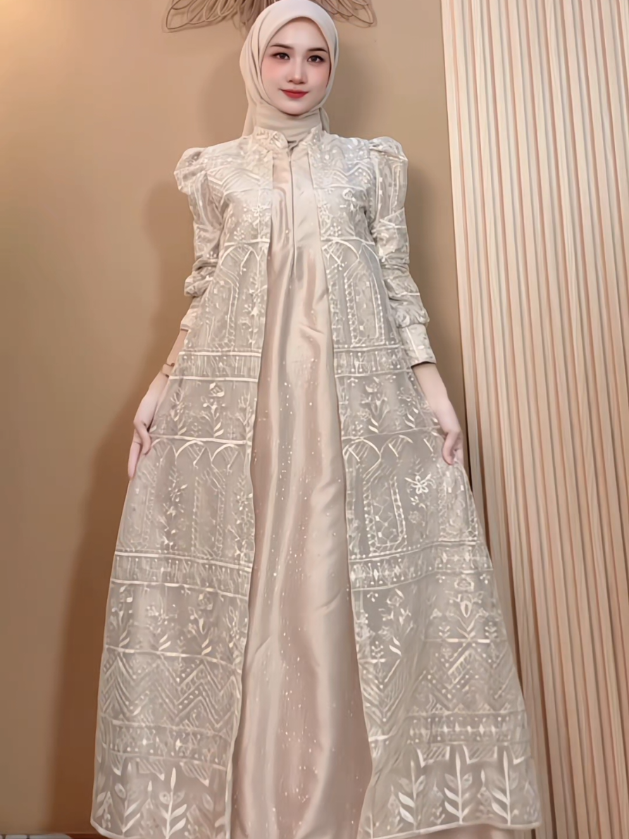 Rekomendasi dress mewah lebaran 2026 🤍🤍🤍#dresslebaran2026 #gamisbrukat #dressbrukat #livehighlights #dress 