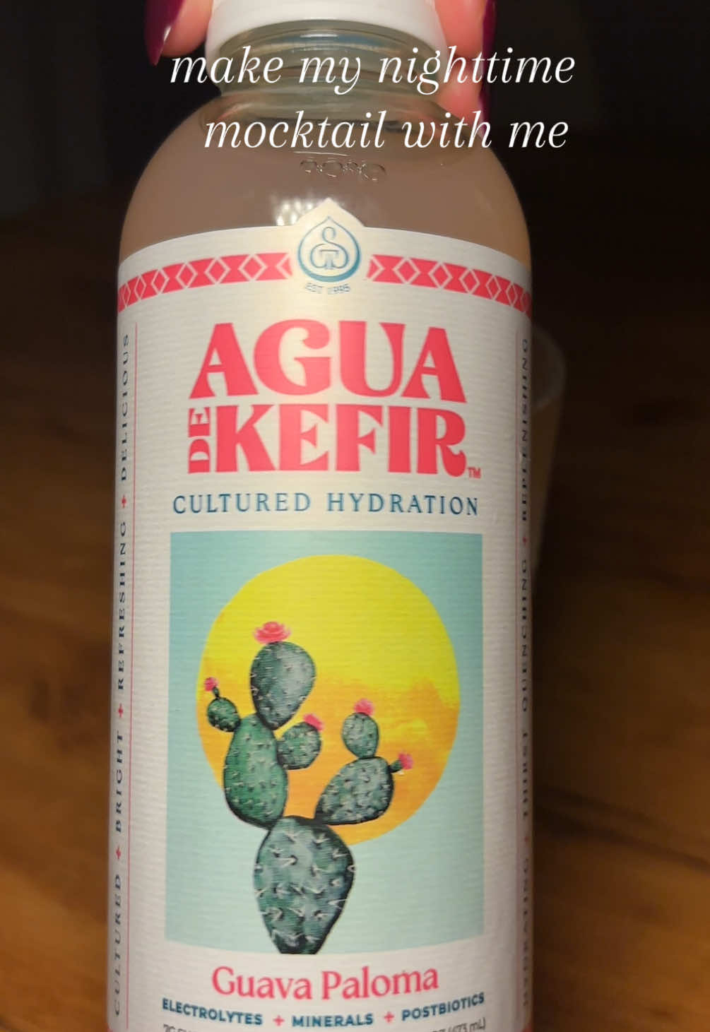 My nightime mocktail!!! @aguadekefir has my fav base for my mocktail with some magnesium from @NaturalVitalityCalm !! Tastiest mocktail!!! #aguadekefir #mocktail #mocktailgirlie #drinktok #drinkgirly 