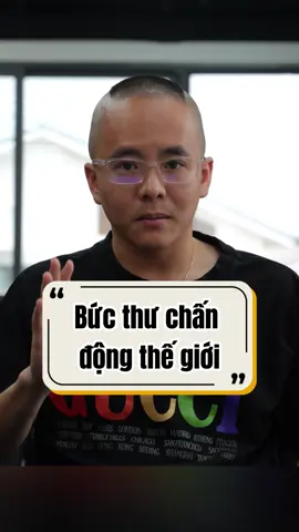 Bức thư chấn động thế giới #masteranhduc #sachhay #sach #BookTok #tuduythanhcong