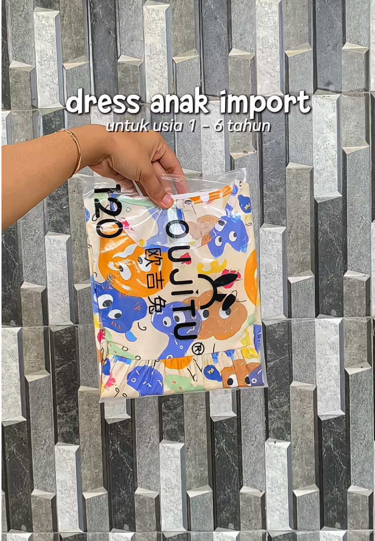 dress anak super nyaman #dressanak #bajuanaklucu 