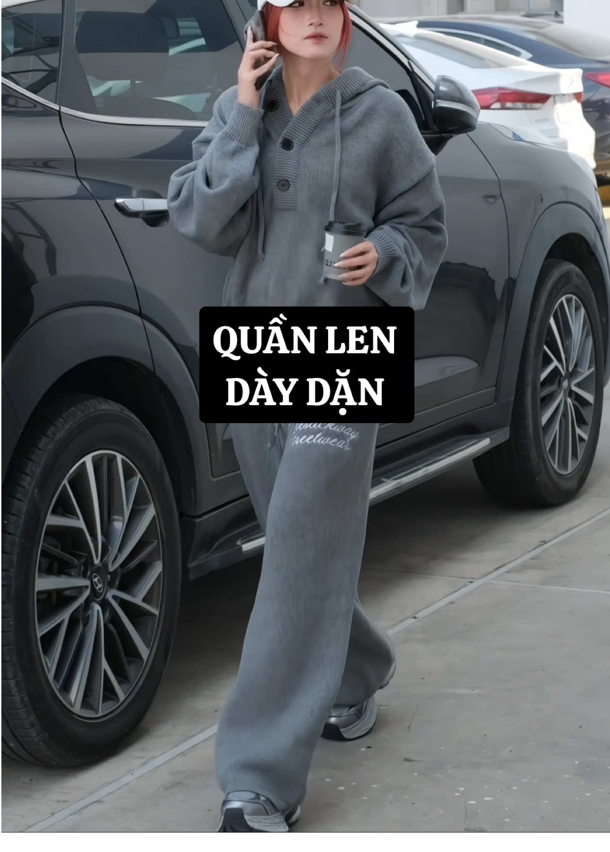 Mặc quần len mới gọi là ấm chứ lị. Mặc Tết với Noel là chuẩn bài rồi #quanlen #aolen #thuchamchi #OOTD #thoitrang 