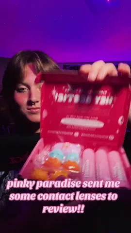 thank you @PinkyParadise for these amazing contacts!! i love them ^_−☆ go check it out!  #contacts #cosplay #sponsorship 