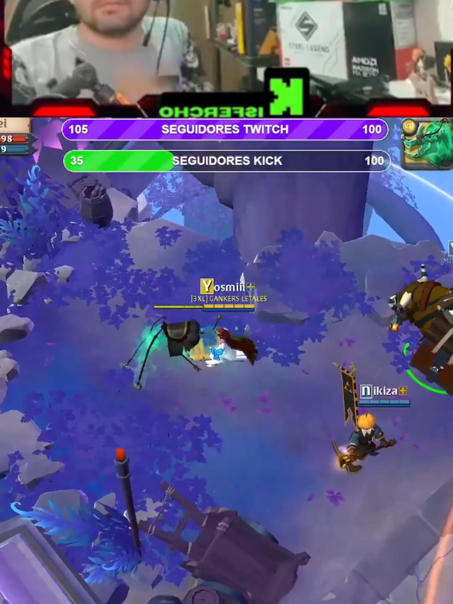 GANANDOR SORTEO 100 SEGUIDORES TWITCH SORTEOS TODOS LOS DIAS TWITCH #Albion #albiononlineesunmmorpg #vara #albiononlineenespañol #gaming