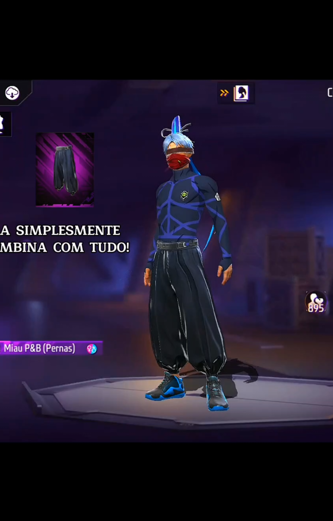 NOVA CALÇA DA LOJA DE ESTILHAÇOS! #freefire #fy 