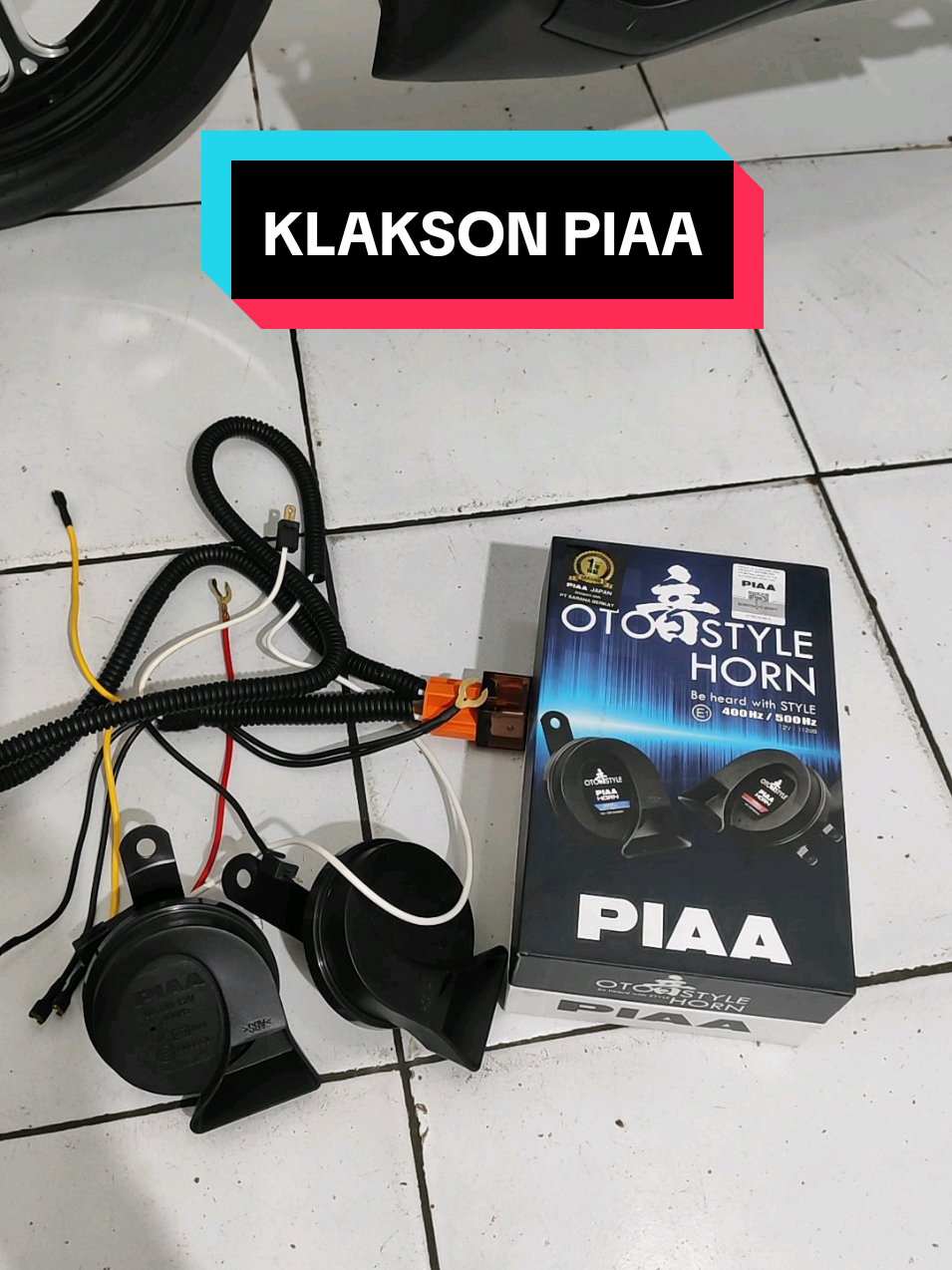 Nih yang mau ganti klakson mobil dan motor suara gacorr 🔊 #klaksonpiaa #piaaklakson #klaksonkeongmotor #klaksonkeongmobil 