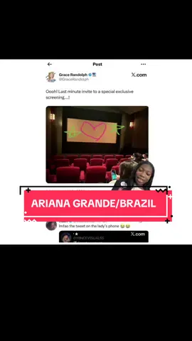 IJBOLL #arianagrande #brazil #arianators #wickedforgood #greenscreen 