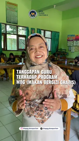 Terima kasih, Bu Guru 💚 @SD NEGERI PACITAN  Sudah menyampaikan rasa syukur dan semangat atas hadirnya program MBG. Bersama kita jaga senyum anak-anak tetap tumbuh setiap hari 🍱✨ #TerimakasihMBG #mbglovers❤️ #fyppppppppppppppppppppppp #fypシ゚ 