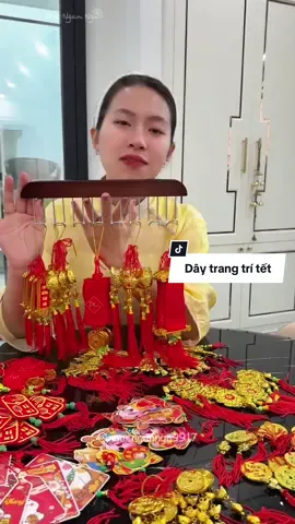 Dây treo trang trí cây cảnh ngày Tết nhiều mẫu mới đẹp #daytrangtritet#lingtrangtritet#ngocngannga#nnndaytreotrangtritet