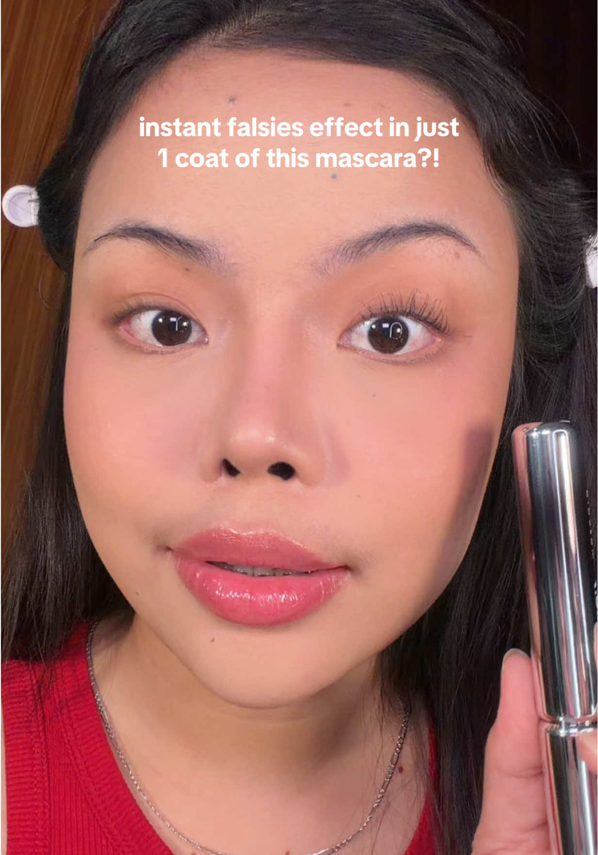 instant falsies effect yarnnn #jmcy #jmcyph #jmcymascara #jmcyvolumizingmascara #jmcymascaraset 