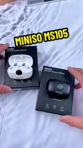 MINISO MS105 #tiktokmakemebuyit #earbudsviral #falldealsforyou #wirelessearbuds #fyp 