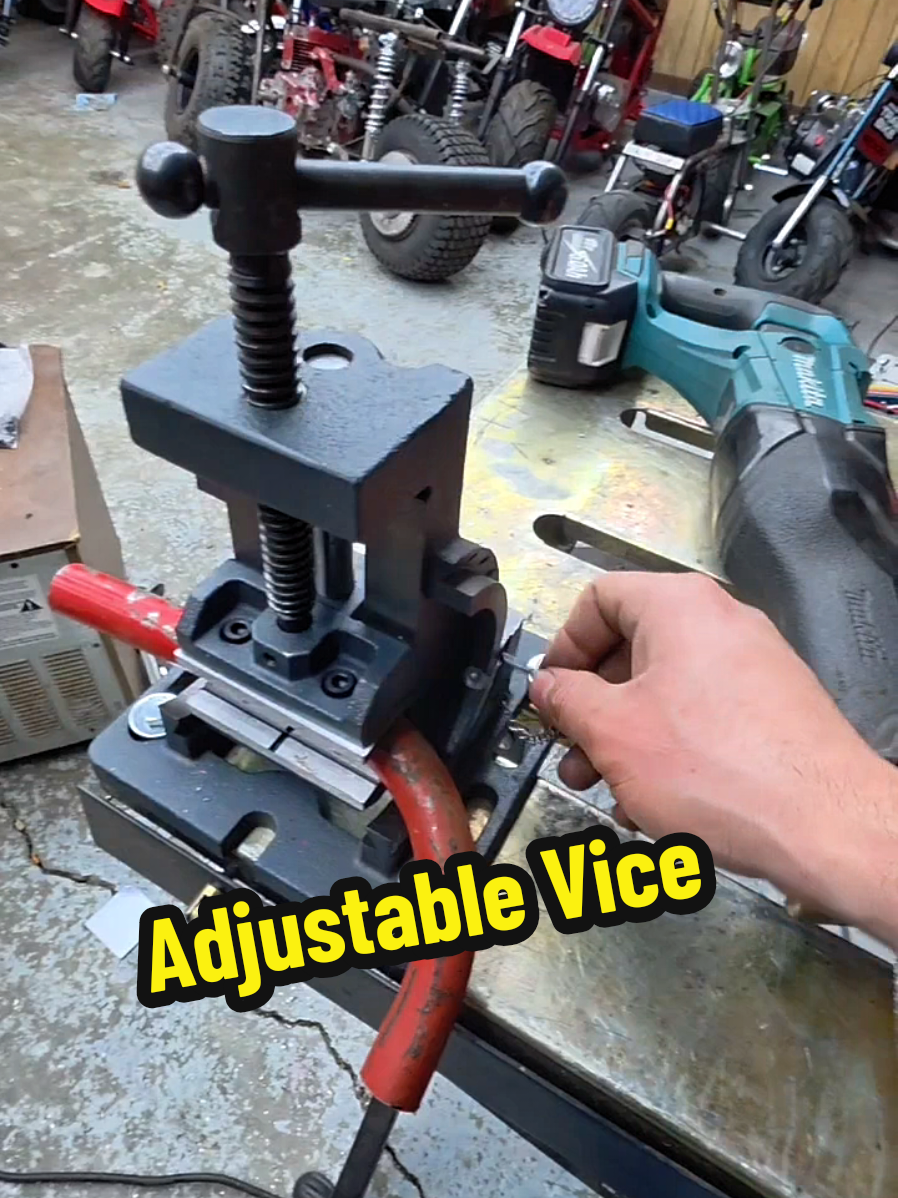 No vice no problem @Findmall store  has you covered with a adjustable vice #welding #vice #fabrication #garagesalefinds #deals 