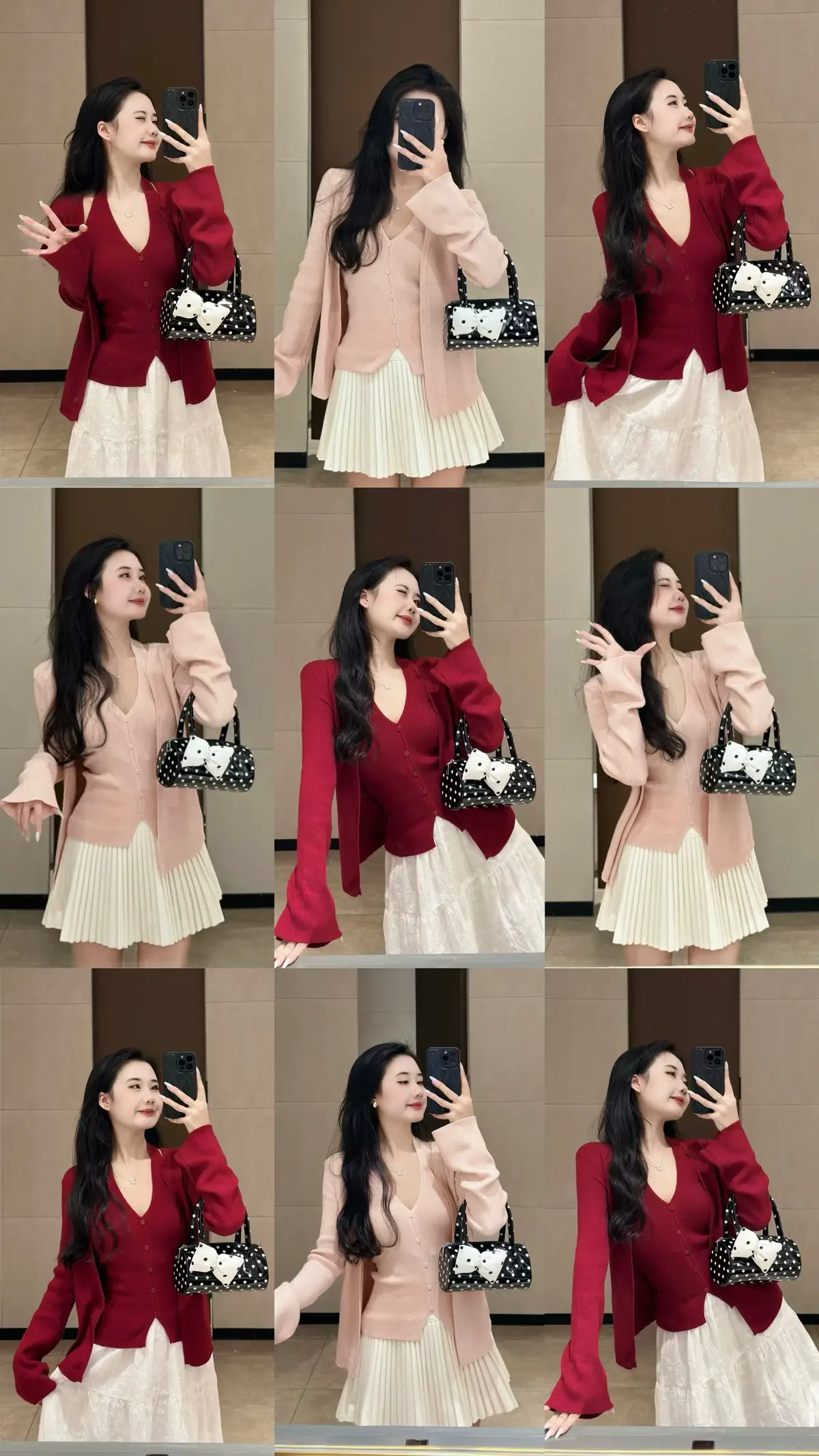 Giờ chọn đỏ hay hồng đây tar ? #outfitoftheday #macdepmoingay #tipphoidoxinh #thanhbe #xuhuongtiktok 