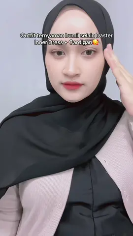 Outfit andalan bumil 🫶🏻 Btw Inner dressnya bisa buat bumil busui loh 🤌🏻 #allahummabaarik #outfitbumil #innerdress #cardigan #rekomendasi #foryoupage 