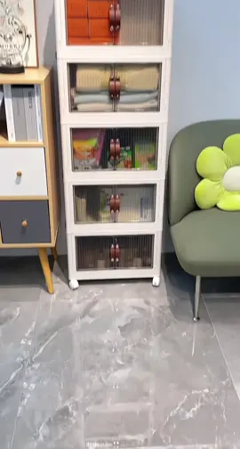 Tủ Đựng Đồ Đa Năng Gấp Gọn Nhiều Tầng Rộng 42-62Cm#xuhuong #thinhhanh #giadungtienich 