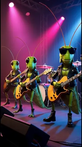 Ban nhạc rock những con cào cào. Nhạc rock thiếu nhi. #nhacthieunhi #nhacthieunhivuinhon #GBnhacthieunhi #thieunhi 