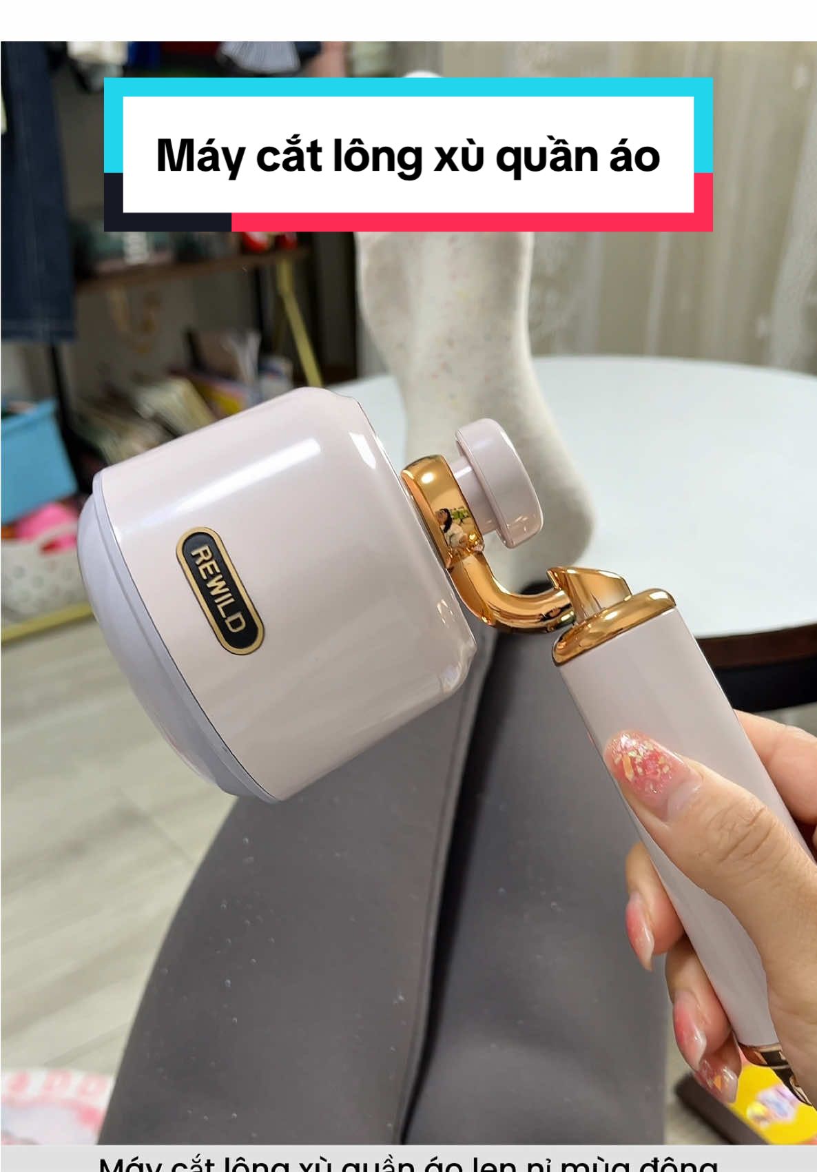 Máy cắt lông xù vải quần áo mùa đông #maycatlongxu #maycatlongxuquanao #giadungtienich #thao2mai 