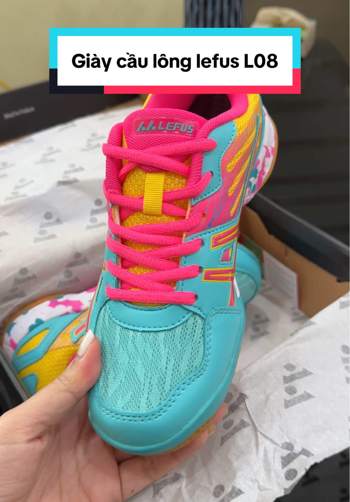 Giày cầu lông lefus L08 #lefus #giaythethao #giaycaulong #caulong #badminton 