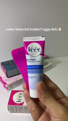 pakai razor? skip ❌ pakai removal cream je 👍🏻 #veethairremovalcream #hairremovalcream #removalcream  #affiliatemarketing #affiliatetiktok 