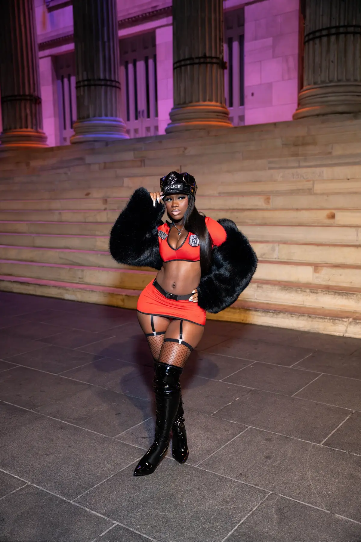 #fyp #blackgirl #couple #spookyszn #photoshoot 