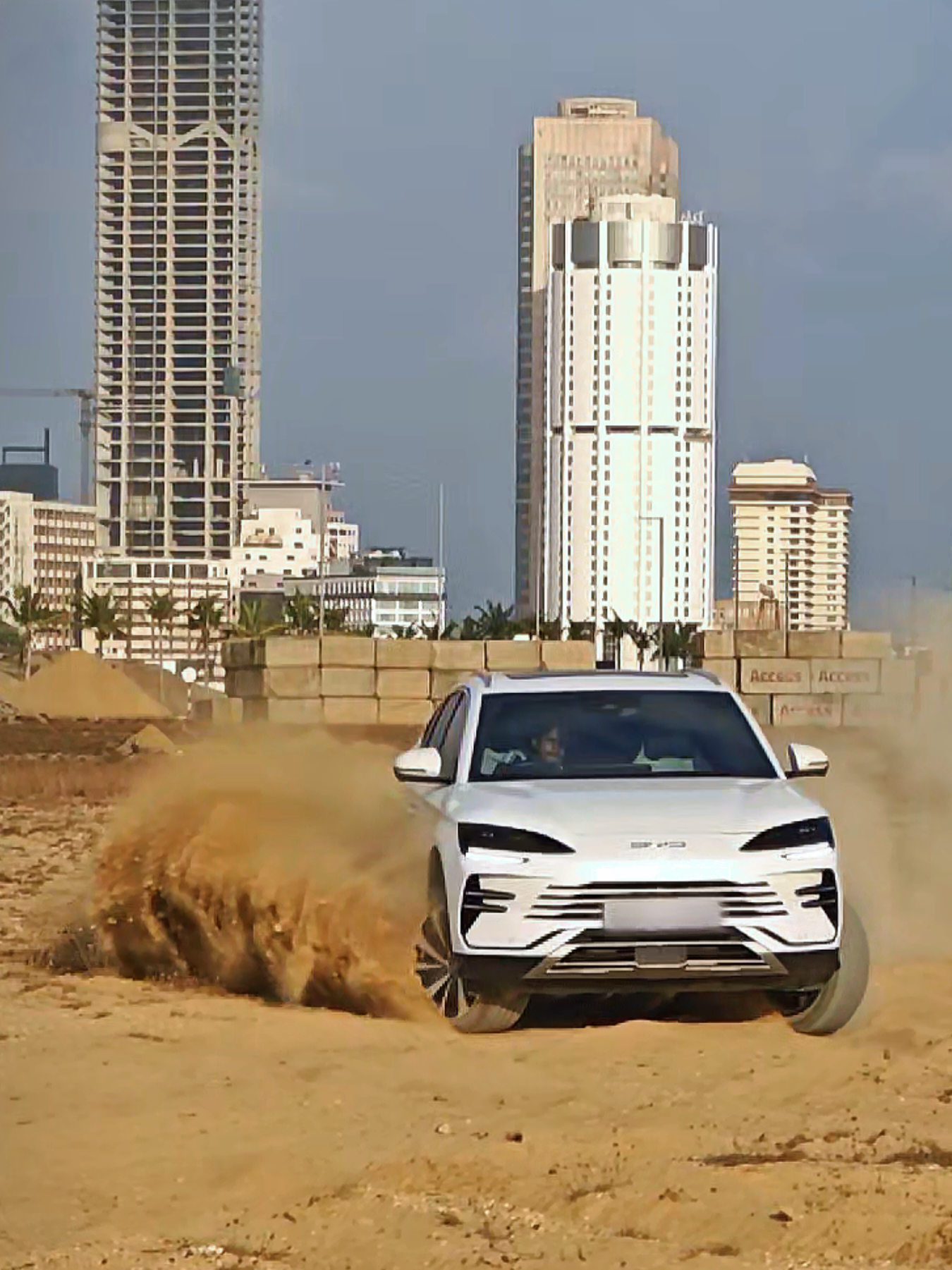 From City Streets to Sand Trails... 😎 #bydsealion6 #srilanka  #offroad #sanding                                  
