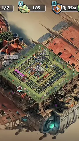 sedikit detail dari scenery tanah gersang bulan ini, Goodjobb@clashofclans  #supercell #scenery #coc #latar #fypシ 