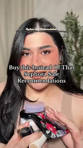 In my opinion you should buy this instead of that #makeup #beauty #sephorasale #makeupreview 