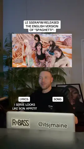 LE SSERAFIM released the English version of their song “Spaghetti” #lesserafim #spaghetti #music