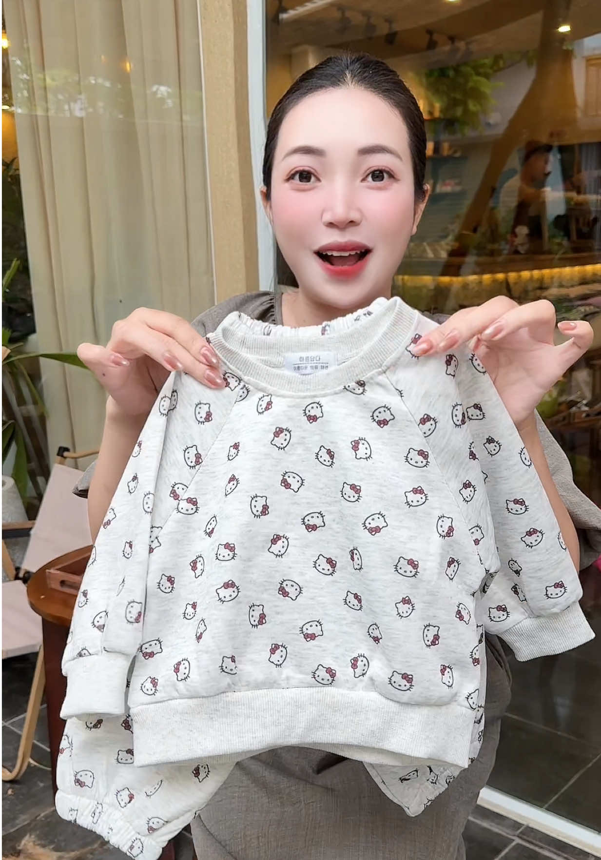 Bộ nỉ thu đông cho bé gái #meminmax95 #quanaotreem #bonithudongchobe #bonichobegai 