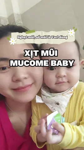 Con cứ sổ mũi, giao mùa lại nghẹt mũi, nước mũi xanh vàng hết cả lên, xót lắm luôn các mẹ. giải pháp nào cho Yori đây? #mucomebaby #nghetmuiotresosinh #xitmuichobe #reviewmevabe 