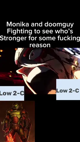 Yes these are real ranking from vs battles wiki #ddlc #doom #viral #funny #trending 