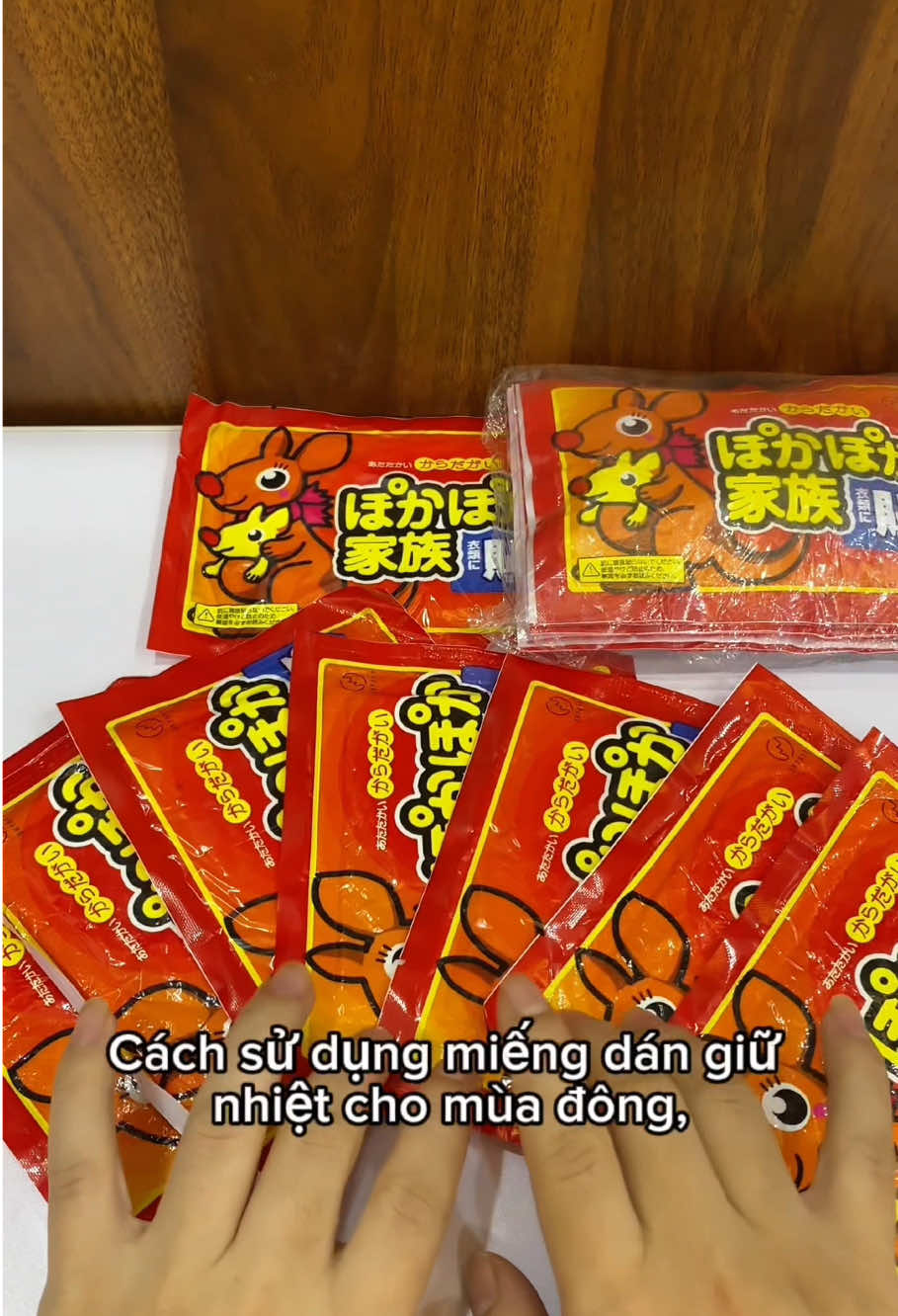 Cách sử dụng miếng dán giữ nhiệt chuột túi #xuhuong #thaobe1m49 #miengdangiunhiet #miengdangiunhietbanchan #miengdannong 