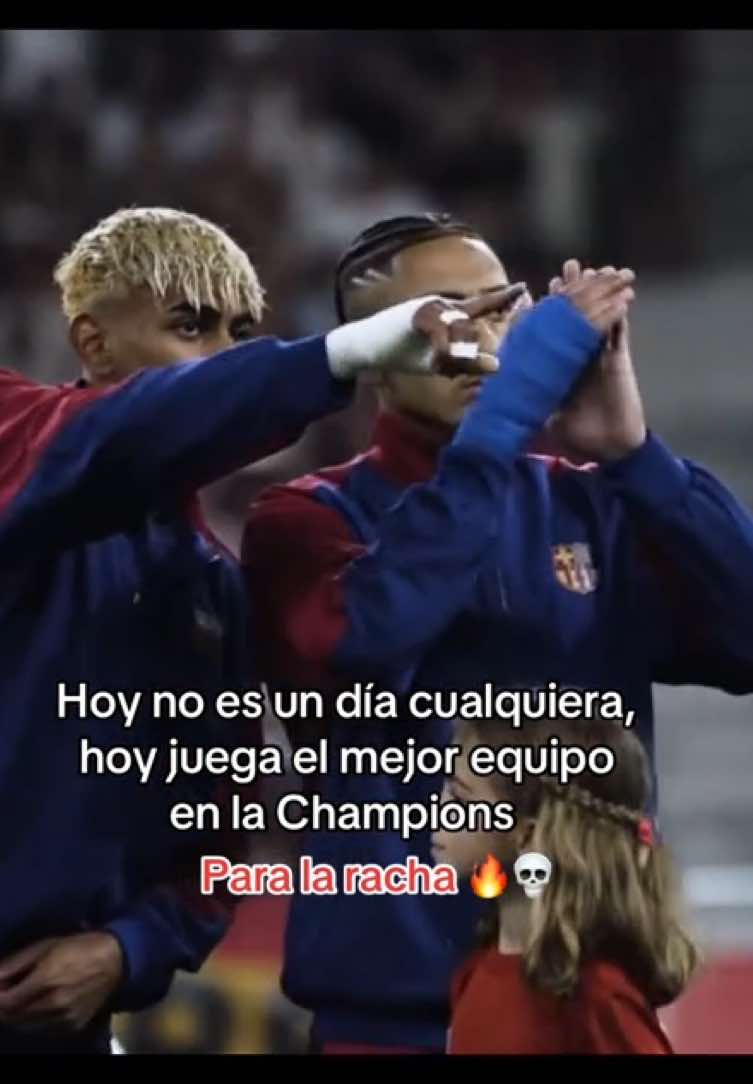 Hoy juega el mejor 🔥 #fcbarcelona #viscabarca #championsleague #brujas #fyp 