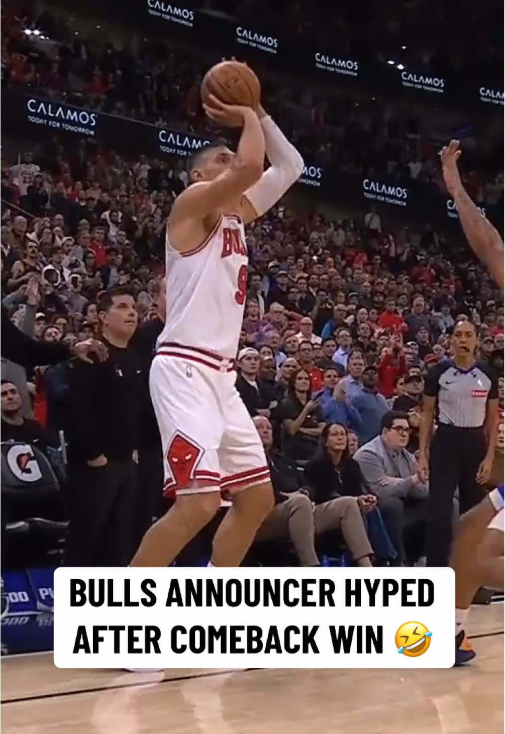 Stacey King a legend 😂 #NBA #basketball #chicagobulls #nbabasketball 