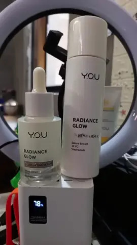 Y.o.u Radiance Glow Sakura Extract with Niacinamide Serum #radianceglow #skincare #foryou #fyp #trending 
