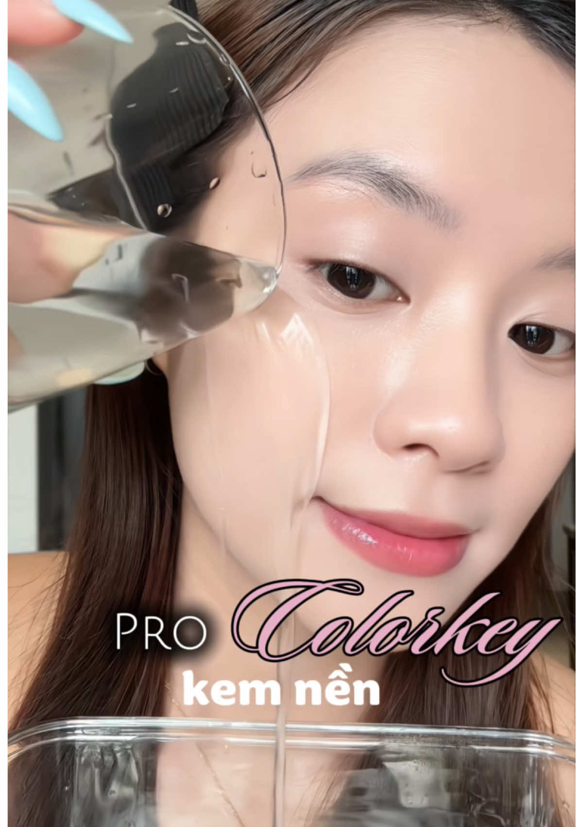 lần đầu test thử Kem nền Colorkey phiên bản mới và… #kemnennangcapk #kemnencolorkeyk #kemnencolorkeypro #depminlichuankhongtroi