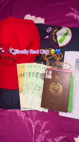 Only eps students know the value of this red cap and blue jacket🥺♥️#dreamkorea🇰🇷🇰🇷🇳🇵 #chimsee🖤🥀 #baglungmuser❤️ #specialone😍 #fypシ゚