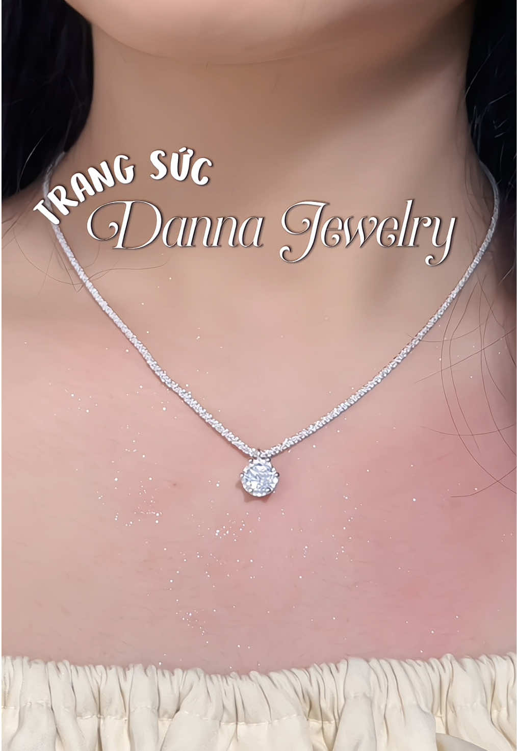 Set trang sức dây chuyền Danna Jewelry #trangsuc #daychuyen #vongtay #trangsucbac #dannajewelry 