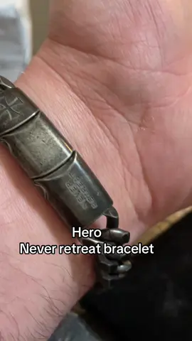 Hero never retreat bracelet #hero #herobracelets #bracelet #tiktokshopblackfriday  