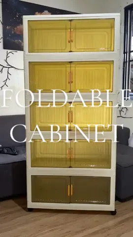 Bakit pa kukuha ng hulugan? Kung pwede naman palang bumili ng mura at ganto ka gandang cabinet!🤪🥰 #foldablecabinet #cabinetorganizer #cabinet #organizer #fyp 