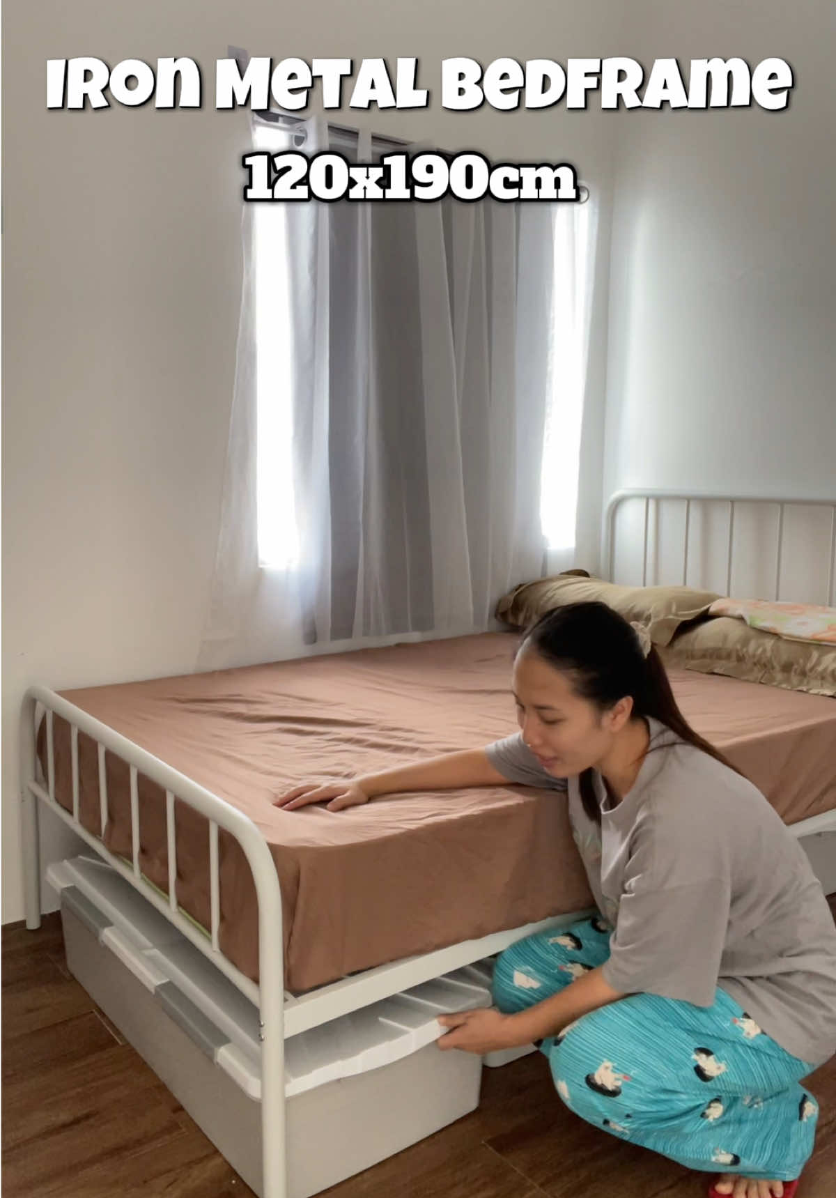 Kung naghahanap ka din ng affordable bedframe tapos iron Metal pa sya ganda Hindi maingay sturdy pa #ironmetal  #metalbedframe  #bedframe  #metalbedframes  #bedframes 