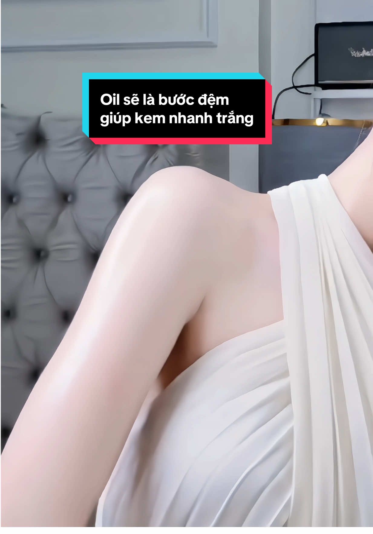 Trả lời @Tmo Body oil sẽ là lớp đệm giúp kem nhanh trắng #camicosmetic #bodyoicami #kemmelazero #dadepdangxinh 